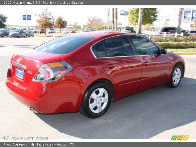 Red Brick Metallic / Charcoal 2009 Nissan Altima 2.5 S