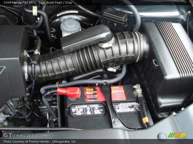 Sage Brush Pearl / Gray 2006 Honda Pilot EX-L