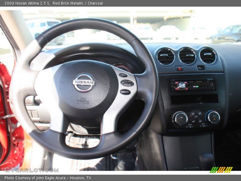Red Brick Metallic / Charcoal 2009 Nissan Altima 2.5 S