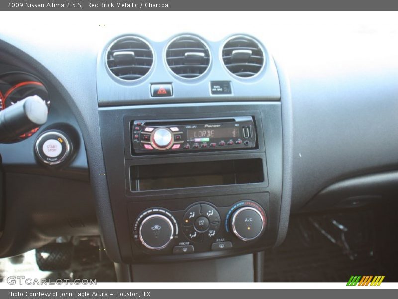 Red Brick Metallic / Charcoal 2009 Nissan Altima 2.5 S