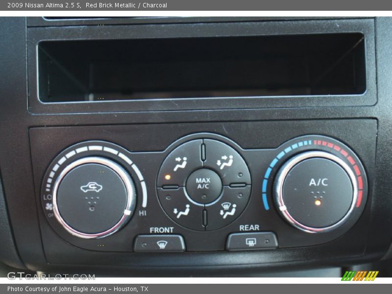 Red Brick Metallic / Charcoal 2009 Nissan Altima 2.5 S