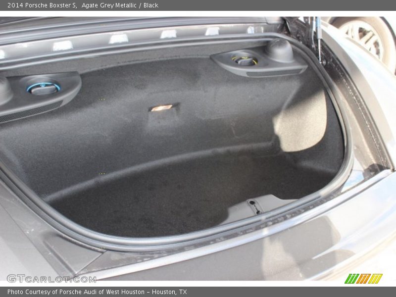 Agate Grey Metallic / Black 2014 Porsche Boxster S