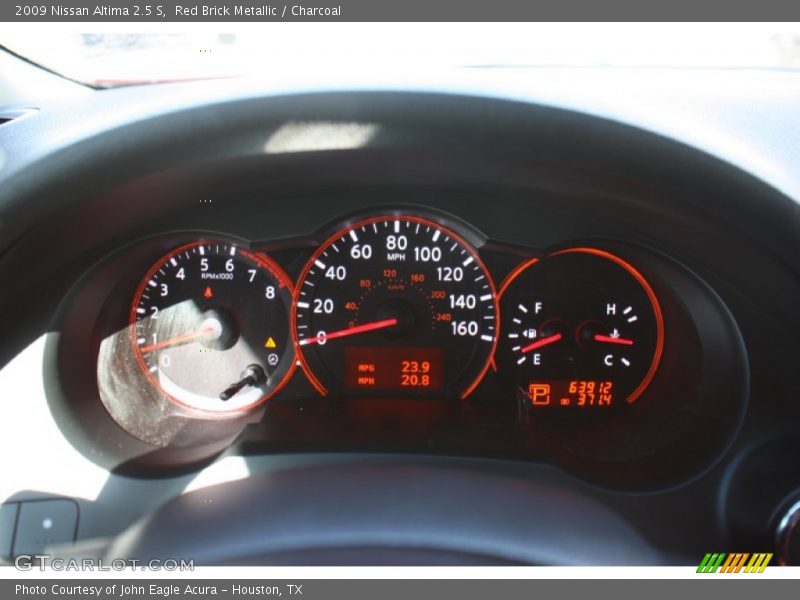 Red Brick Metallic / Charcoal 2009 Nissan Altima 2.5 S