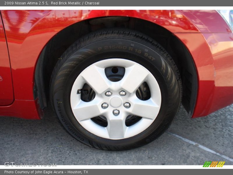 Red Brick Metallic / Charcoal 2009 Nissan Altima 2.5 S