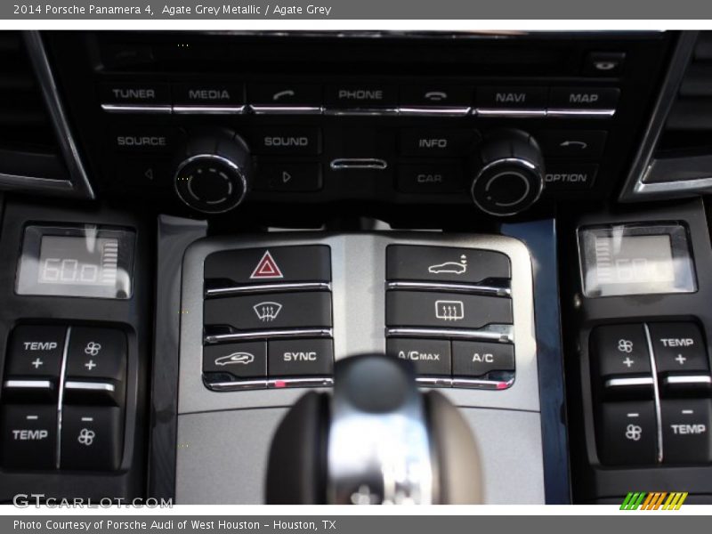 Controls of 2014 Panamera 4