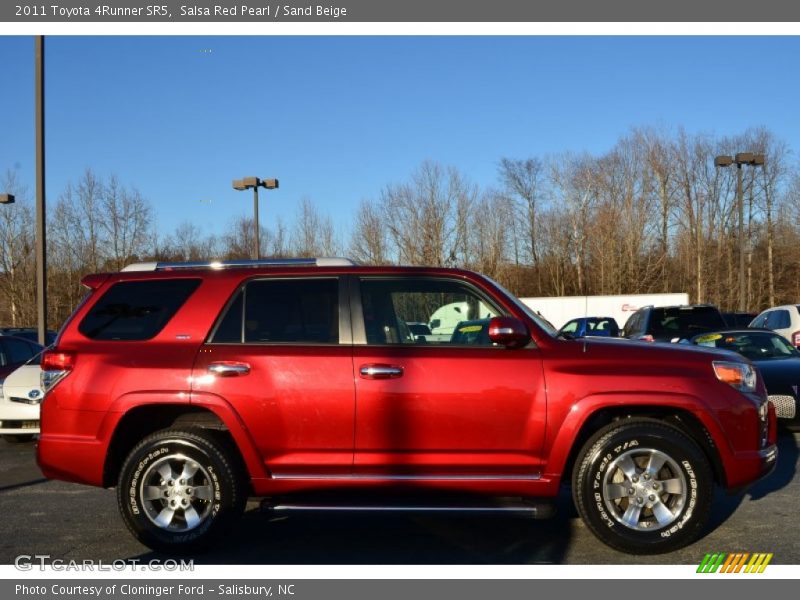Salsa Red Pearl / Sand Beige 2011 Toyota 4Runner SR5