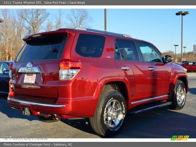 Salsa Red Pearl / Sand Beige 2011 Toyota 4Runner SR5