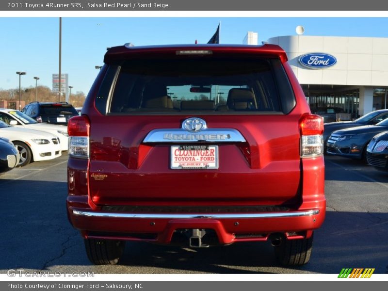 Salsa Red Pearl / Sand Beige 2011 Toyota 4Runner SR5