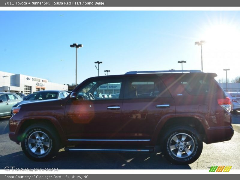 Salsa Red Pearl / Sand Beige 2011 Toyota 4Runner SR5