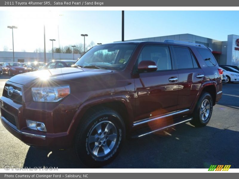 Salsa Red Pearl / Sand Beige 2011 Toyota 4Runner SR5