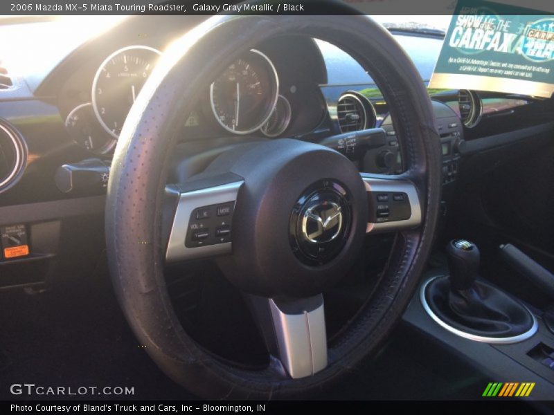 Galaxy Gray Metallic / Black 2006 Mazda MX-5 Miata Touring Roadster