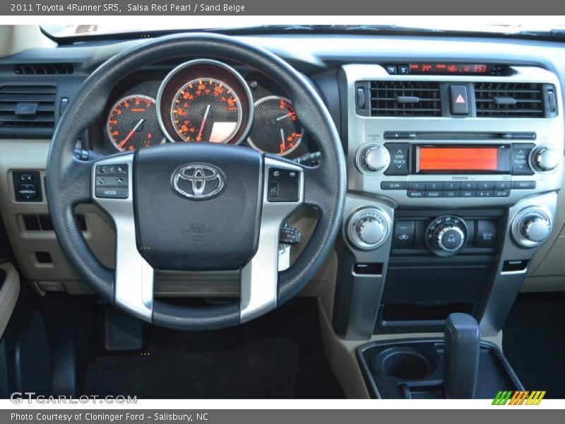Salsa Red Pearl / Sand Beige 2011 Toyota 4Runner SR5