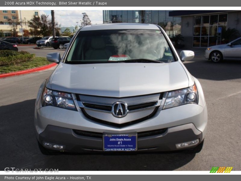 Billet Silver Metallic / Taupe 2008 Acura MDX Technology