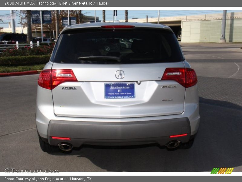 Billet Silver Metallic / Taupe 2008 Acura MDX Technology