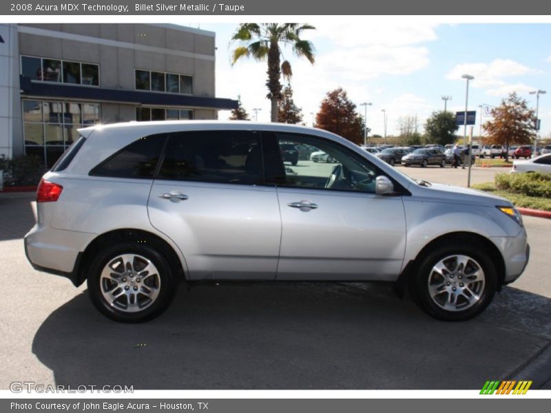 Billet Silver Metallic / Taupe 2008 Acura MDX Technology