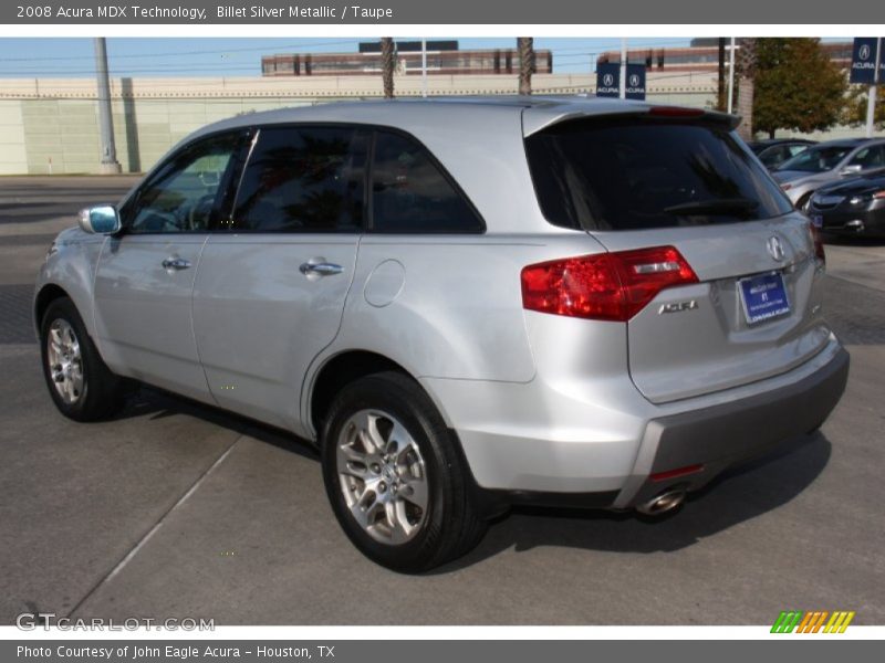Billet Silver Metallic / Taupe 2008 Acura MDX Technology