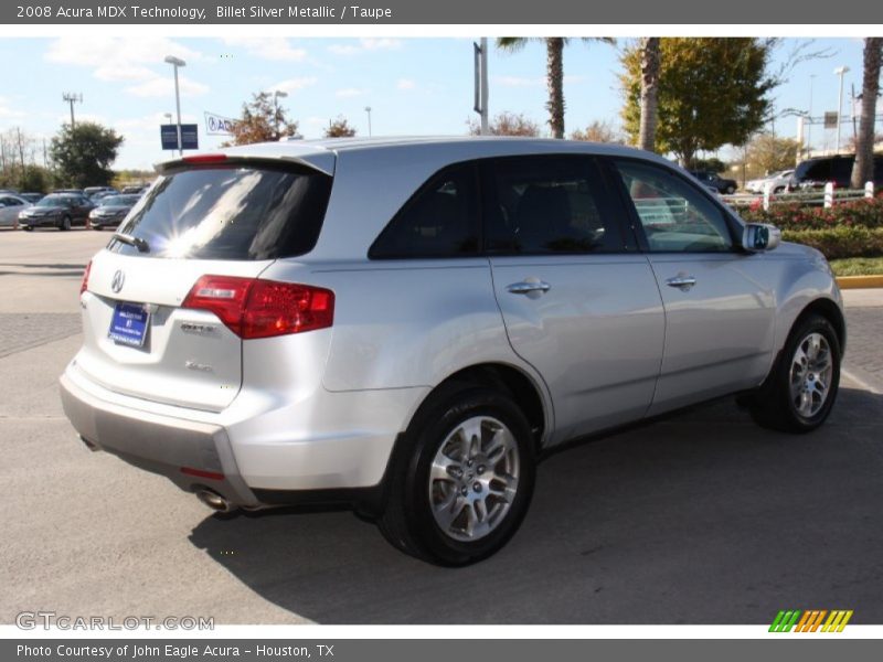 Billet Silver Metallic / Taupe 2008 Acura MDX Technology