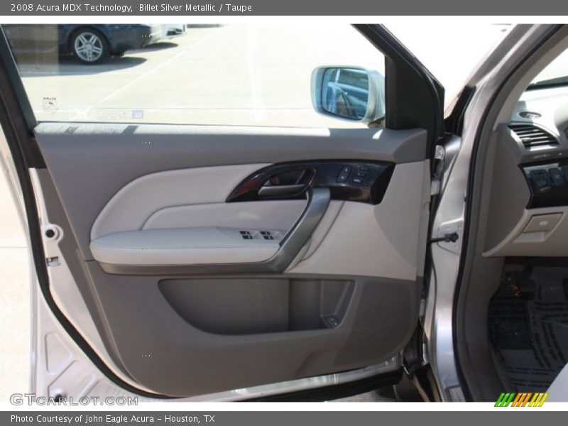 Billet Silver Metallic / Taupe 2008 Acura MDX Technology