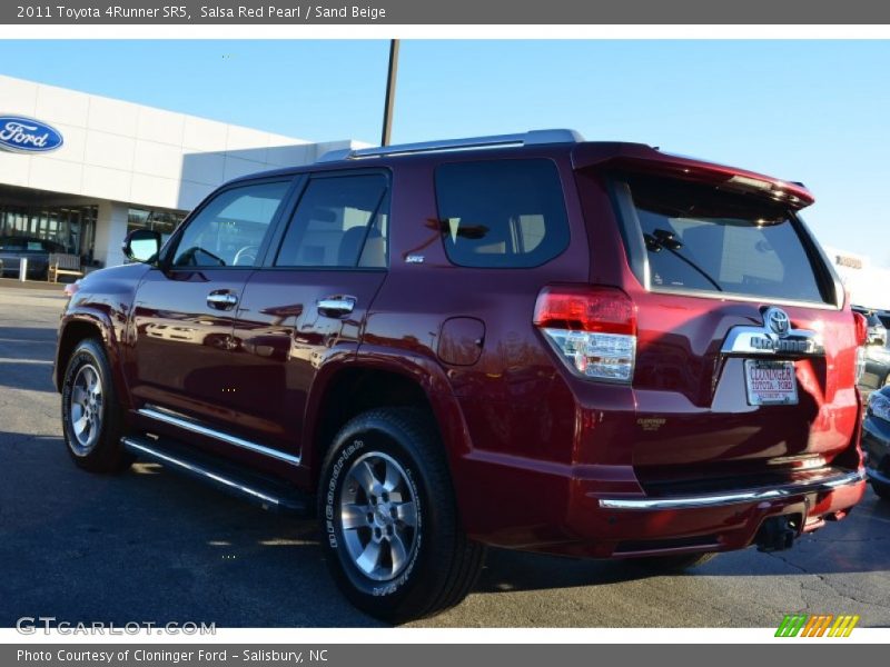 Salsa Red Pearl / Sand Beige 2011 Toyota 4Runner SR5
