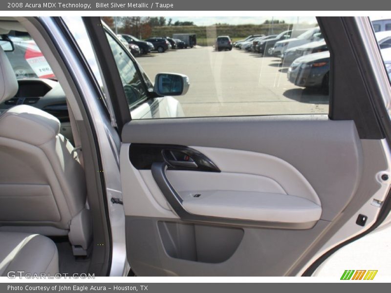 Billet Silver Metallic / Taupe 2008 Acura MDX Technology