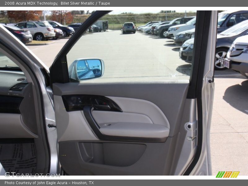 Billet Silver Metallic / Taupe 2008 Acura MDX Technology