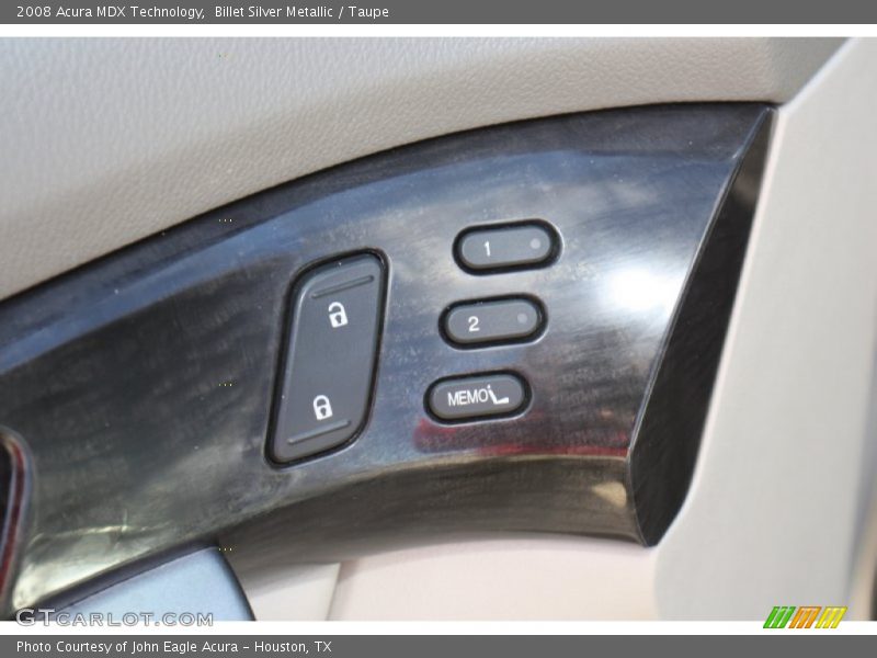 Billet Silver Metallic / Taupe 2008 Acura MDX Technology