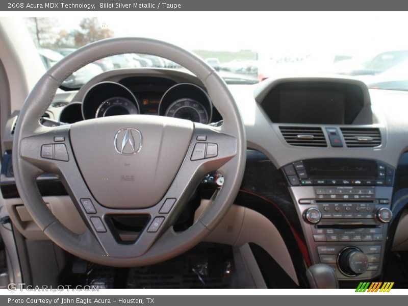 Billet Silver Metallic / Taupe 2008 Acura MDX Technology