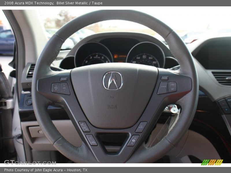 Billet Silver Metallic / Taupe 2008 Acura MDX Technology