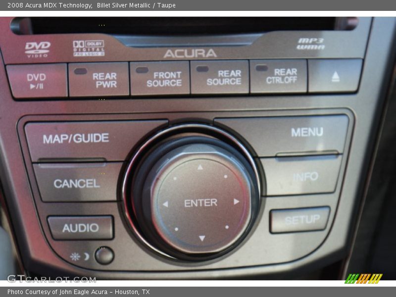 Billet Silver Metallic / Taupe 2008 Acura MDX Technology