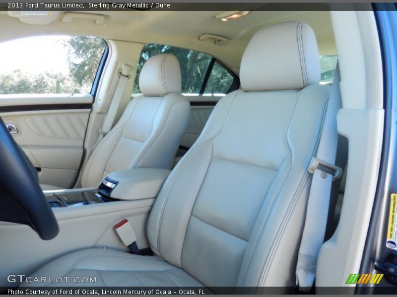 Sterling Gray Metallic / Dune 2013 Ford Taurus Limited