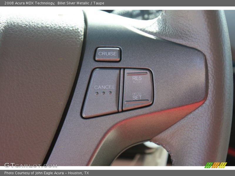 Billet Silver Metallic / Taupe 2008 Acura MDX Technology
