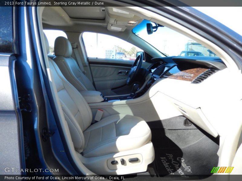 Sterling Gray Metallic / Dune 2013 Ford Taurus Limited