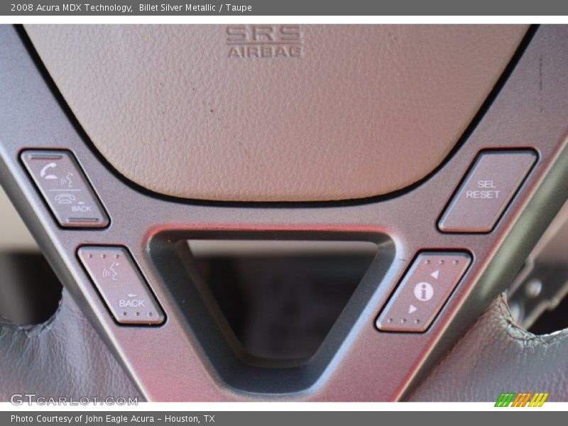 Billet Silver Metallic / Taupe 2008 Acura MDX Technology