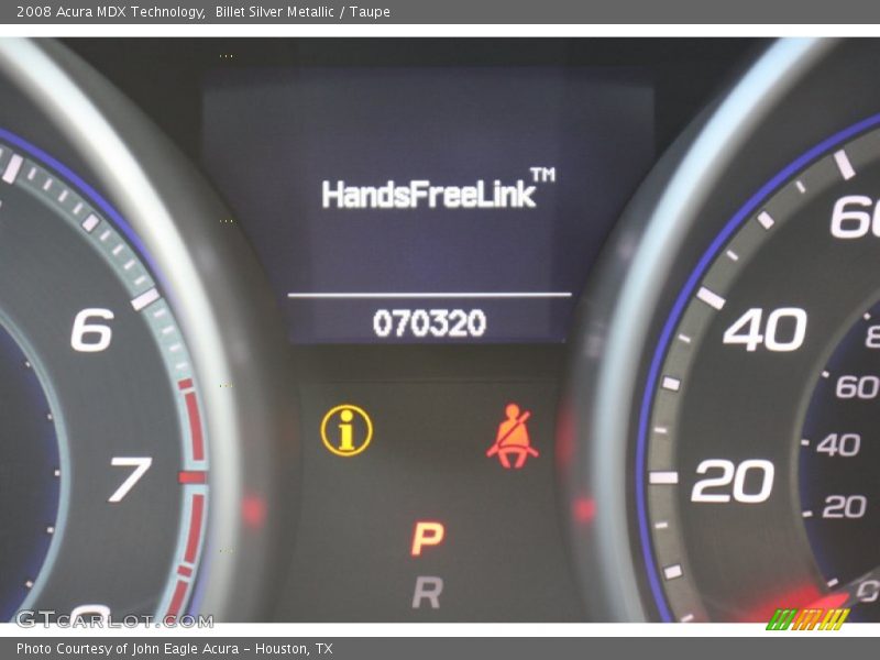 Billet Silver Metallic / Taupe 2008 Acura MDX Technology