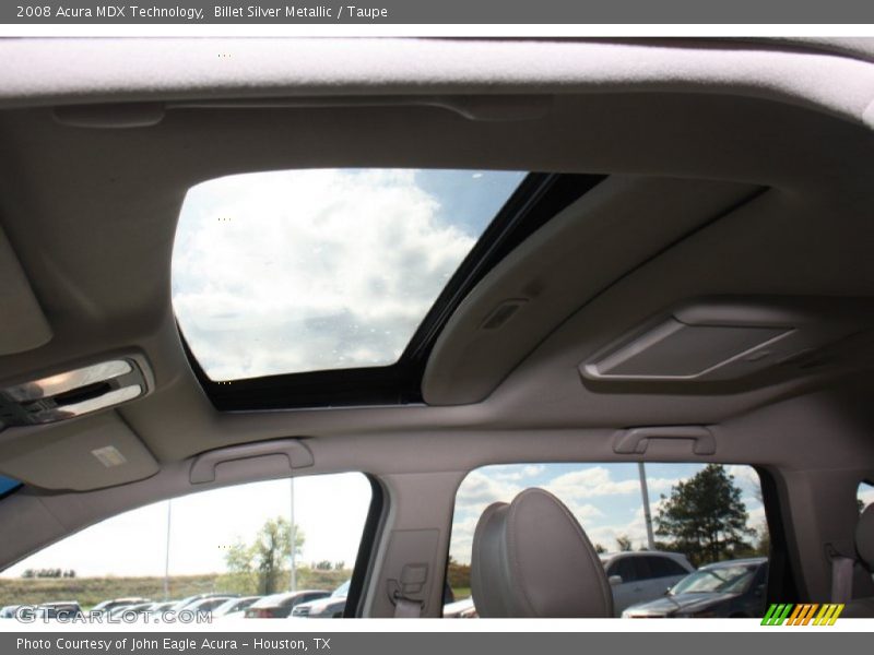 Billet Silver Metallic / Taupe 2008 Acura MDX Technology