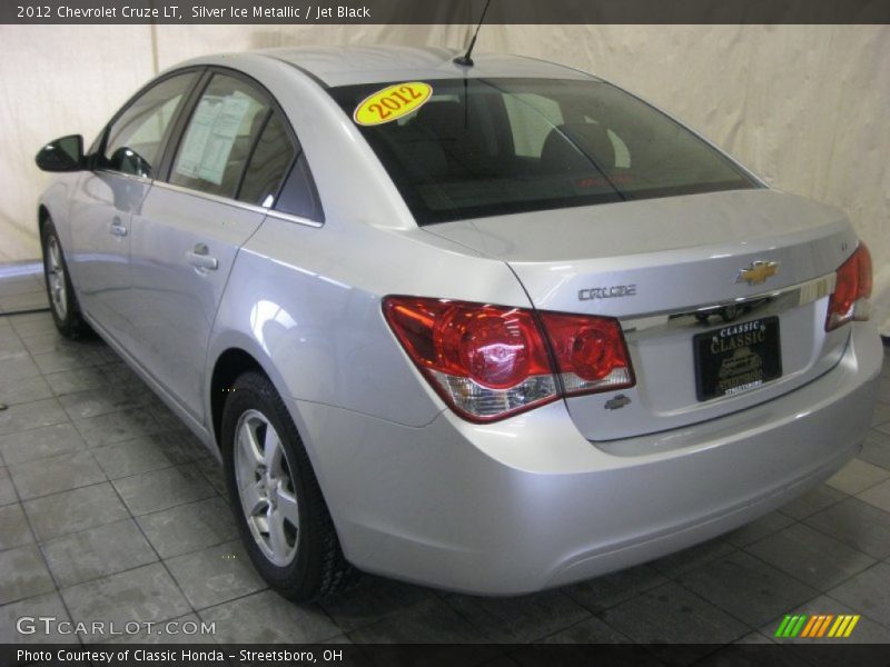 Silver Ice Metallic / Jet Black 2012 Chevrolet Cruze LT