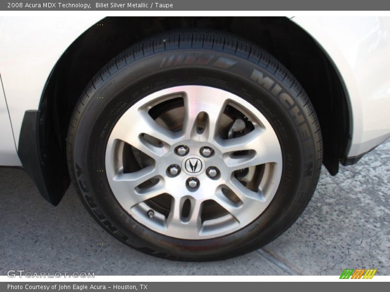 Billet Silver Metallic / Taupe 2008 Acura MDX Technology
