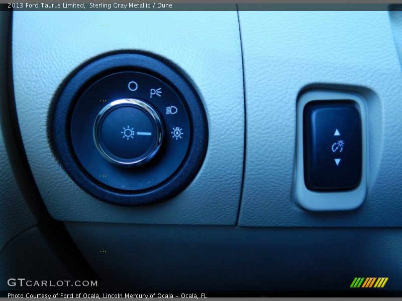 Sterling Gray Metallic / Dune 2013 Ford Taurus Limited