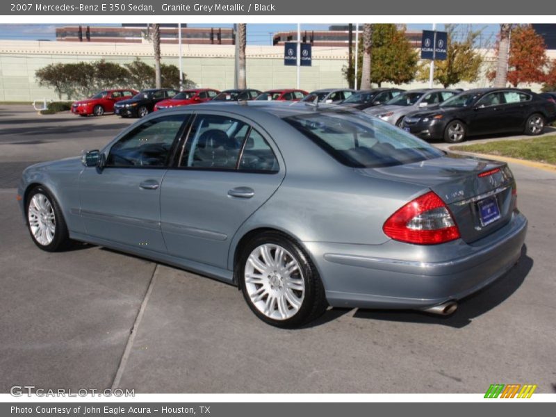 Granite Grey Metallic / Black 2007 Mercedes-Benz E 350 Sedan