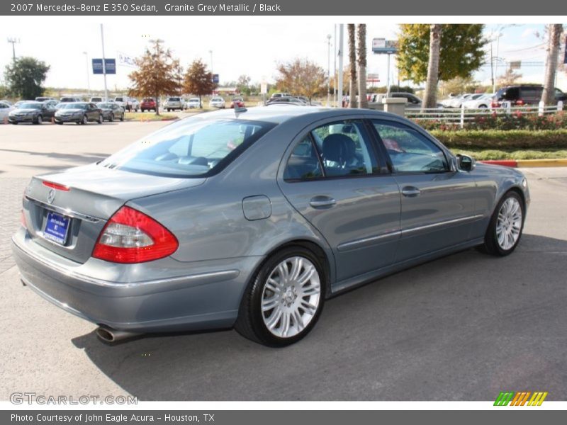 Granite Grey Metallic / Black 2007 Mercedes-Benz E 350 Sedan