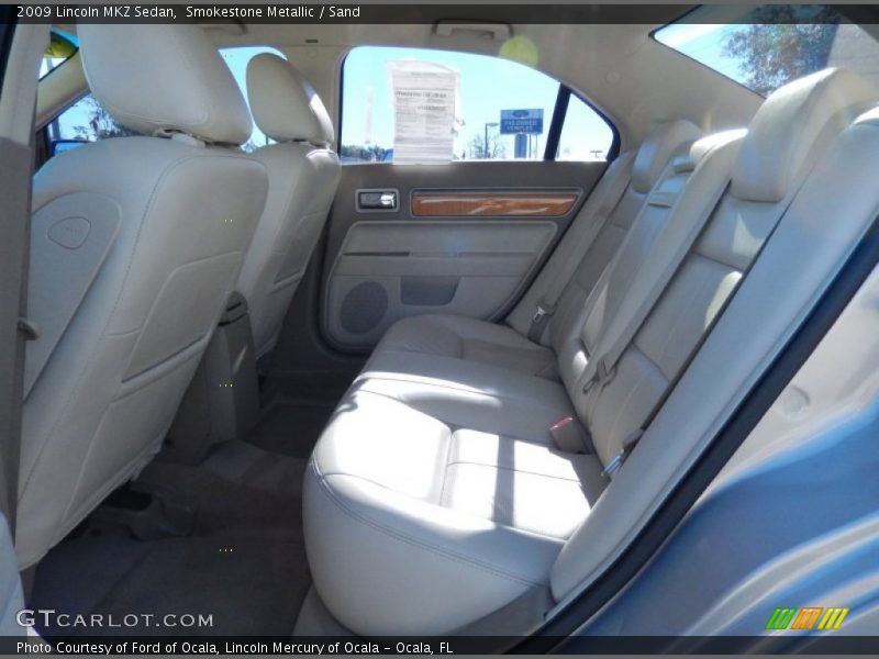 Smokestone Metallic / Sand 2009 Lincoln MKZ Sedan