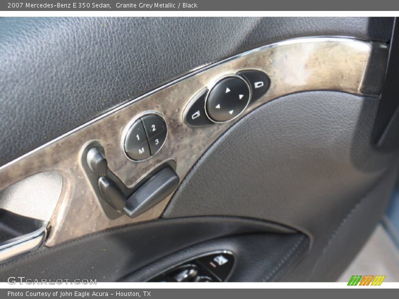 Granite Grey Metallic / Black 2007 Mercedes-Benz E 350 Sedan