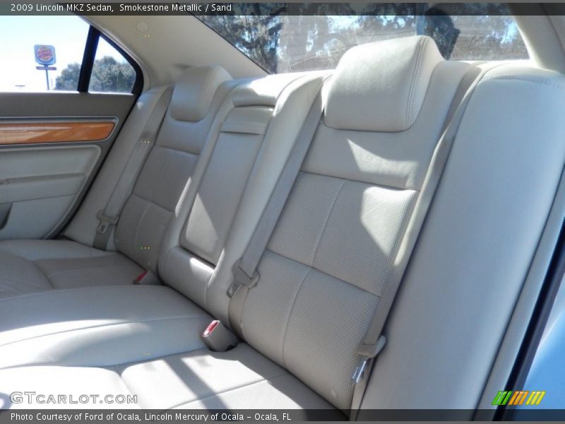 Smokestone Metallic / Sand 2009 Lincoln MKZ Sedan