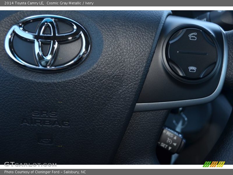 Cosmic Gray Metallic / Ivory 2014 Toyota Camry LE