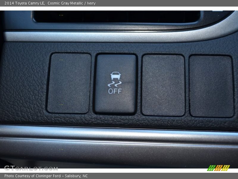 Cosmic Gray Metallic / Ivory 2014 Toyota Camry LE
