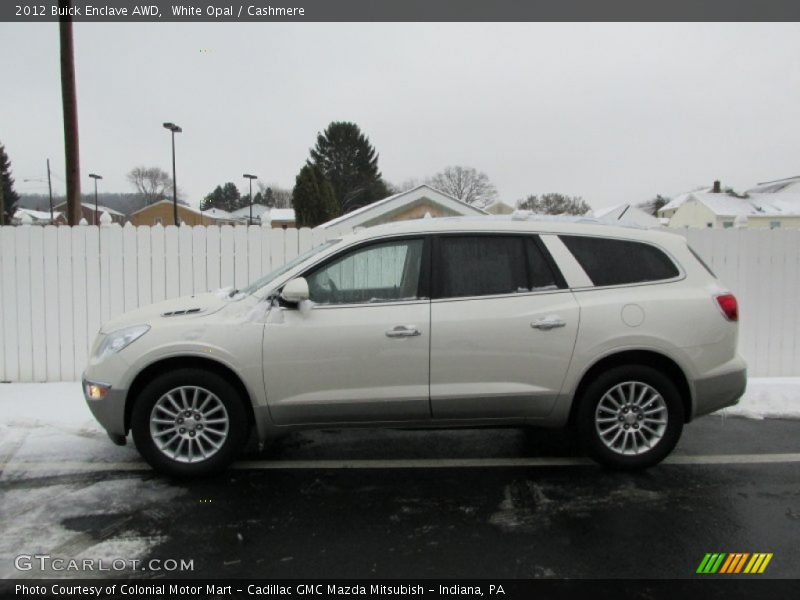 White Opal / Cashmere 2012 Buick Enclave AWD