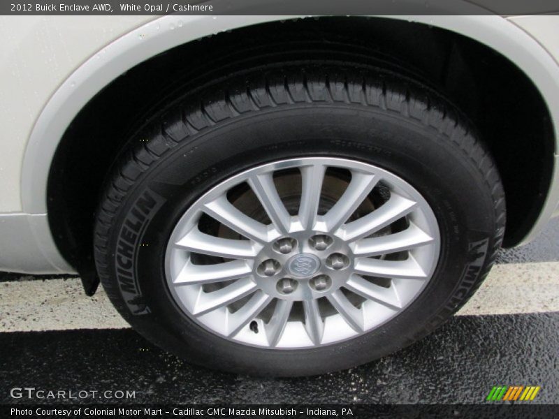 White Opal / Cashmere 2012 Buick Enclave AWD