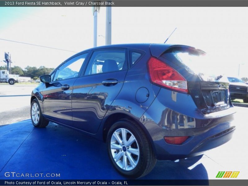 Violet Gray / Charcoal Black 2013 Ford Fiesta SE Hatchback
