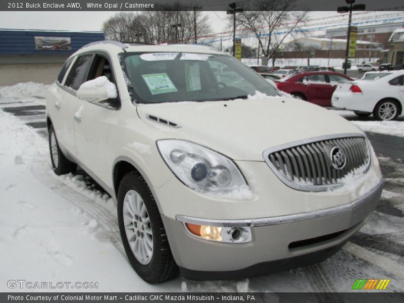 White Opal / Cashmere 2012 Buick Enclave AWD