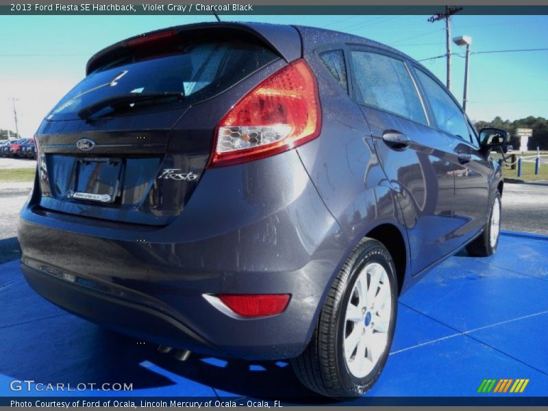 Violet Gray / Charcoal Black 2013 Ford Fiesta SE Hatchback
